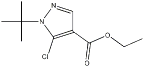 1-tert-butyl-5-chloro-1H-pyrazole-4-carboxylic acid ethyl ester